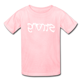 STRONG in Tribal Characters - Child's T-Shirt - pink
