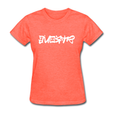 STRONG in Graffiti - Women's Shirt - heather coral