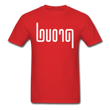 PROUD in Abstract Lines - Classic T-Shirt - red
