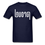 PROUD in Abstract Lines - Classic T-Shirt - navy