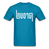 PROUD in Abstract Lines - Classic T-Shirt - turquoise
