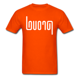 PROUD in Abstract Lines - Classic T-Shirt - orange