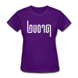 PROUD in Abstract Lines - Women's Shirt - purple