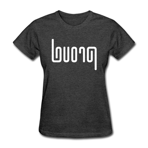 PROUD in Abstract Lines - Women's Shirt - heather black