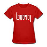 PROUD in Abstract Lines - Women's Shirt - red