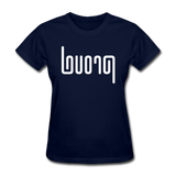 PROUD in Abstract Lines - Women's Shirt - navy
