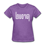 PROUD in Abstract Lines - Women's Shirt - purple heather