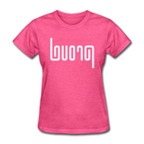 PROUD in Abstract Lines - Women's Shirt - heather pink
