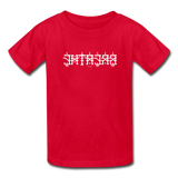 BREATHE in Temples - Child's T-Shirt - red