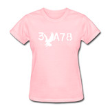 BRAVE in Stenciled Characters - Women's Shirt - pink