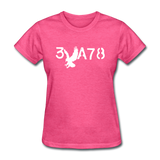 BRAVE in Stenciled Characters - Women's Shirt - heather pink