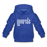 STRONG in Abstract Lines - Children's Hoodie - royal blue