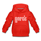 STRONG in Abstract Lines - Children's Hoodie - red