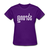 STRONG in Abstract Lines - Women's Shirt - purple
