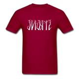 STRONG in Trees - Classic T-Shirt - dark red
