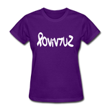 SURVIVOR in Ribbon & Writing - Women's Shirt - purple