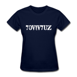 SURVIVOR in Stenciled Characters - Women's Shirt - navy