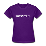 SURVIVOR in Characters & Semicolon - Women's Shirt - purple