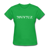 SURVIVOR in Characters & Semicolon - Women's Shirt - bright green