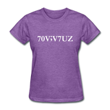 SURVIVOR in Characters & Semicolon - Women's Shirt - purple heather