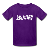 BRAVE in Graffiti - Child's T-Shirt - purple