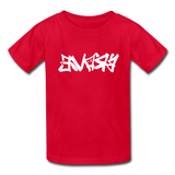 BRAVE in Graffiti - Child's T-Shirt - red