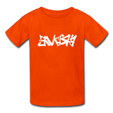 BRAVE in Graffiti - Child's T-Shirt - orange