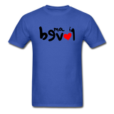 LOVED in Drawn Characters - Classic T-Shirt - royal blue