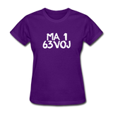 LOVED in Painted Characters - Women's Shirt - purple