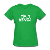LOVED in Painted Characters - Women's Shirt - bright green