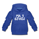 LOVED in Painted Characters - Children's Hoodie - royal blue