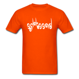 BREATHE in Curly Characters - Classic T-Shirt - orange