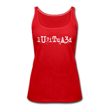 BEAUTIFUL in Typed Characters - Premium Tank Top - red