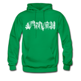 BEAUTIFUL in Scratch Characters - Adult Hoodie - kelly green