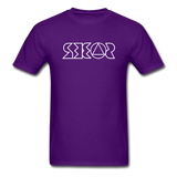 SOBER in Jagged Lines - Classic T-Shirt - purple