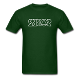 SOBER in Jagged Lines - Classic T-Shirt - forest green