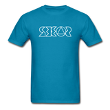 SOBER in Jagged Lines - Classic T-Shirt - turquoise