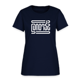STRONG in Abstract Lines - Women's Shirt - navy