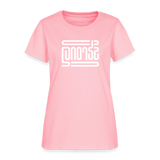 STRONG in Abstract Lines - Women's Shirt - pink