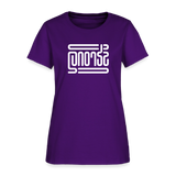 STRONG in Abstract Lines - Women's Shirt - purple