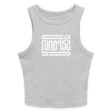 STRONG in Abstract Lines - Women's Active Tank Top - heather gray