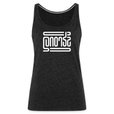 STRONG in Abstract Lines - Premium Tank Top - charcoal grey