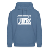 STRONG in Abstract Lines - Adult Hoodie - denim blue