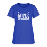 STRONG in Abstract Lines - Women's Shirt - royal blue