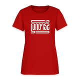 STRONG in Abstract Lines - Women's Shirt - red