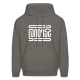 STRONG in Abstract Lines - Adult Hoodie - asphalt gray