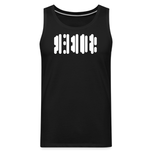 SOBER in Abstract Dots - Men's Premium Tank Top - black