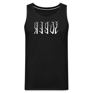 SOBER in Trees - Men's Premium Tank Top - black