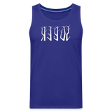 SOBER in Trees - Men's Premium Tank Top - royal blue