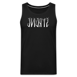 STRONG in Trees - Men's Premium Tank Top - black